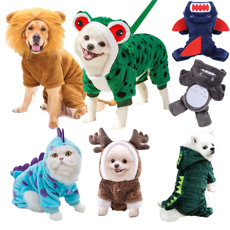 Cute Pet Winter Costume – Dogs & Cats