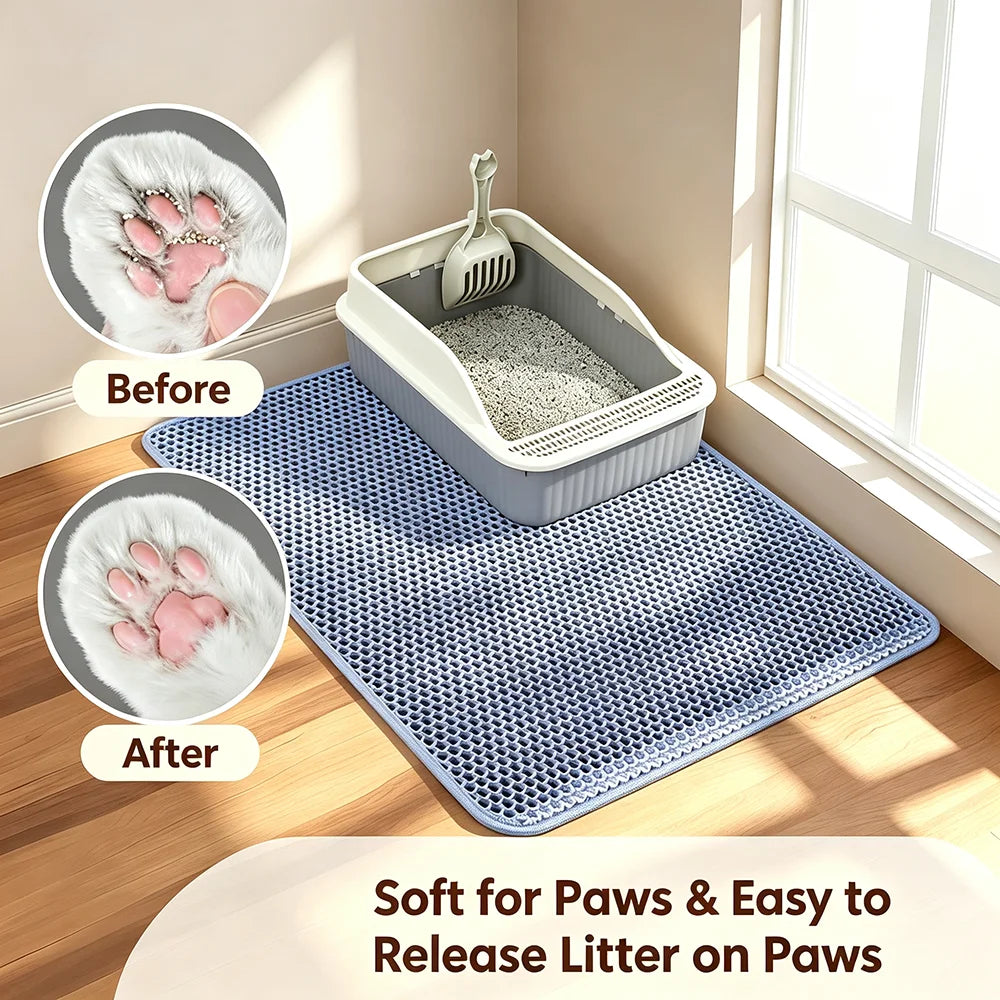 Cat Litter Mat β Double Layer Anti-Slip & Waterproof