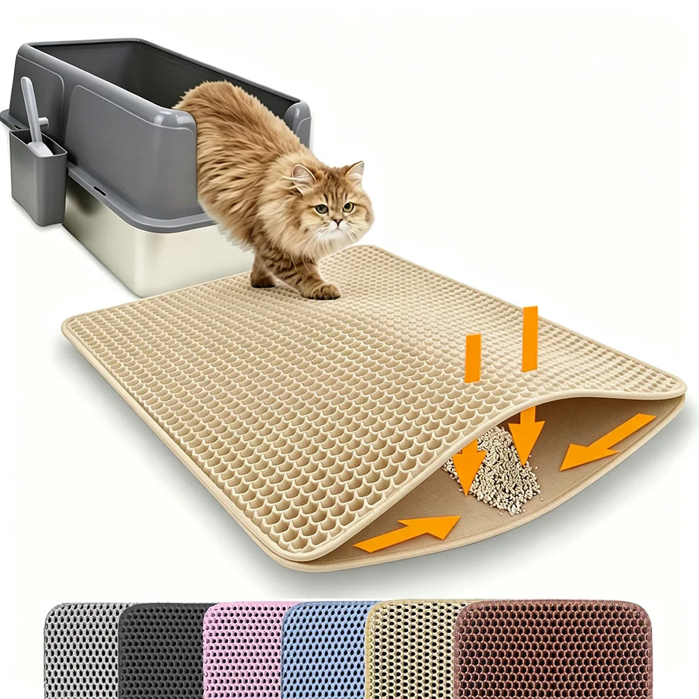 Cat Litter Mat β Double Layer Anti-Slip & Waterproof