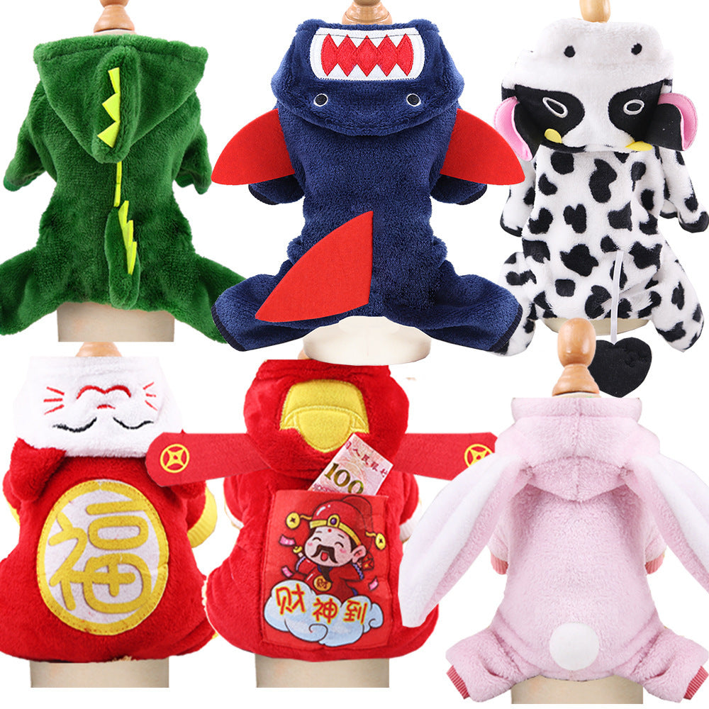 Cute Pet Winter Costume – Dogs & Cats