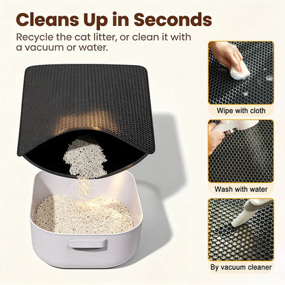 Cat Litter Mat – Double Layer Anti-Slip & Waterproof