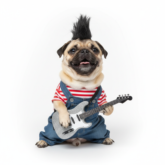 Dog Guitar Costume 1