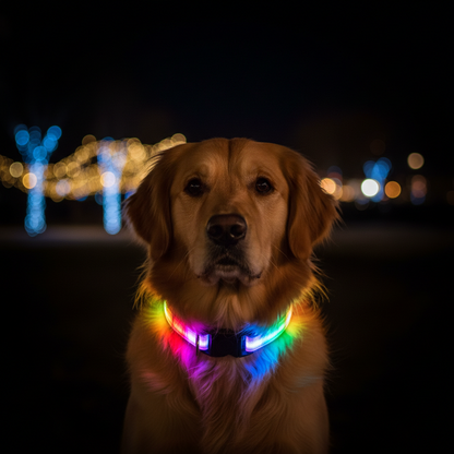 LED Light Up Dog Collar